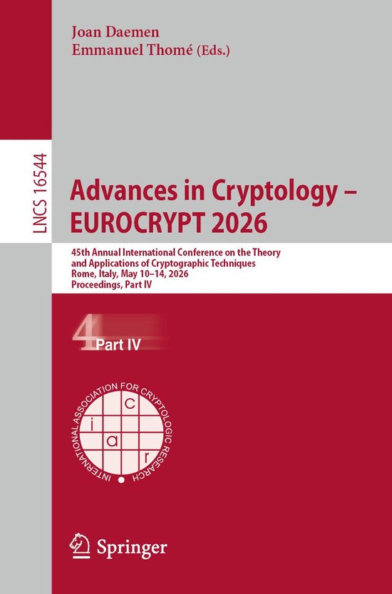 Springer Nature Proceedings Computer Science 4 - Advances in ... - cover