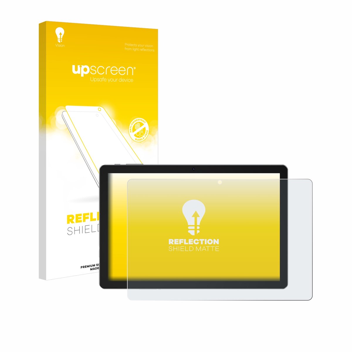 upscreen - Screenprotector voor Xgody N02 Pro 10.1" - Folie Beschermfolie anti glare matte
