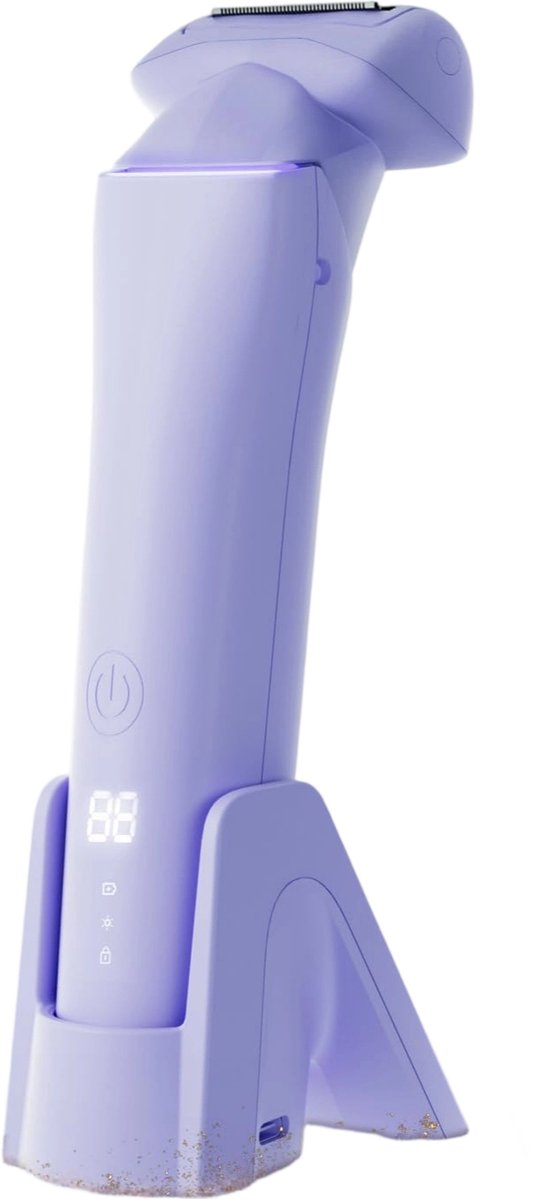 Ladyshave - Ladyshaves voor vrouwen - Zacht en pijnloos elektrisch scheerapparaat - Waterdicht - Gemakkelijk te gebruiken en schoon te maken - Droog & nat gebruik - Geschikt voor schaamhaar, intieme zone, benen, gezicht, neus, wenkbrauwen en lichaam