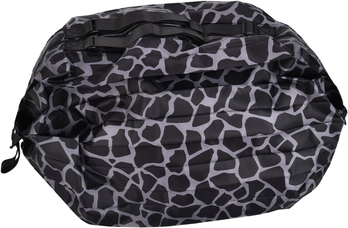 Ruime Herbruikbare Oxford Shopping Bag voor Organisatie en Reizen - Vouwbare Schoudertas met Hoge Capaciteit