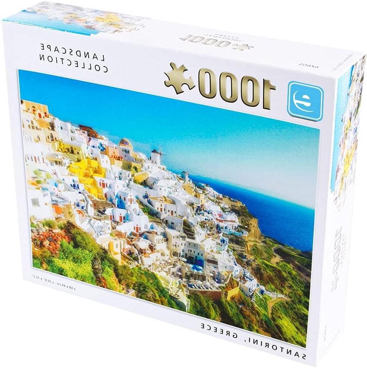 Legpuzzel 1000 stukjes - Scène puzzel - Ontspanning thuis - Stabiele kartonnen stukjes - 68 x 49 cm - Multicolor