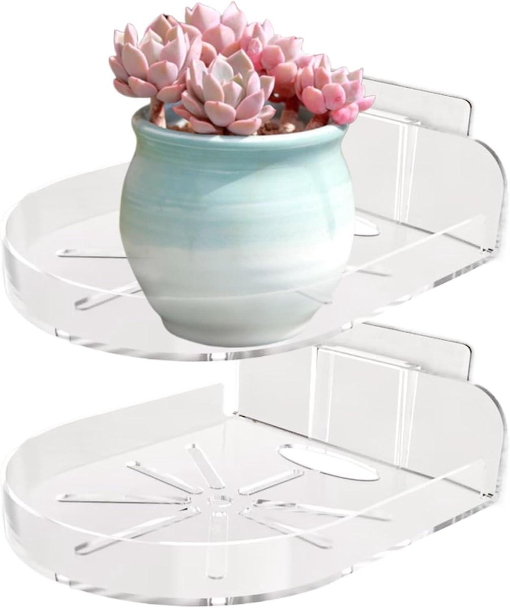 Babyfoon Wandhouder - Babyfoon Plank - Babykamer Organiseren - Zonder Boren - 8 x 10 x 8 cm - Wit