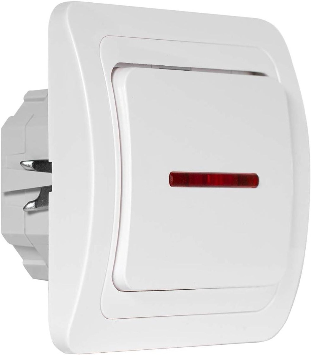 Led dimmer - Infrarood bediening - Licht regelen - Tv-afstandsbediening - 100 watt - Wit