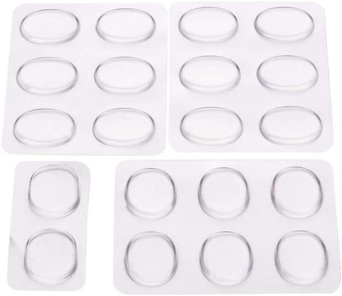 Drum Demping Pads - Drum Mutes - Drum Oefenen - Zelfklevend Ontwerp - 20 Stuks - Transparant