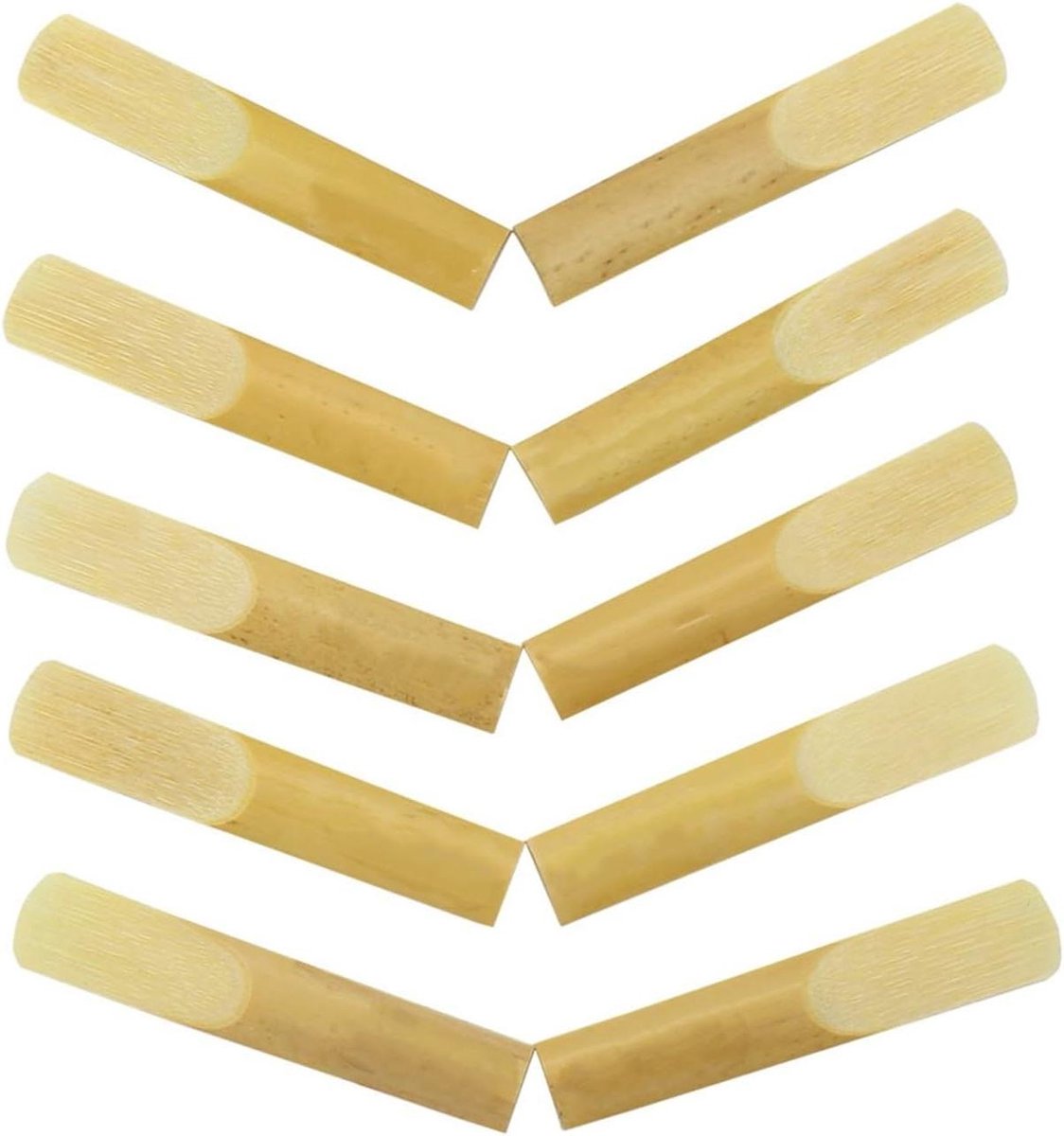 Klarinet Rieten - Klarinet Accessoires - Muziek Maken - Kwaliteitsriet - 10 stuks - Transparant