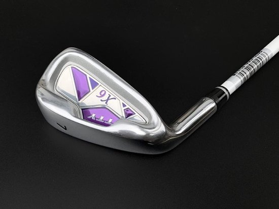 Linkshandige Golfclub - Golfijzer Heren Dames - Beginners Golf Spelen - Koolstof en Stalen Body - 7 Ijzers - Graphite Shaft van Merkloos — afbeelding 2