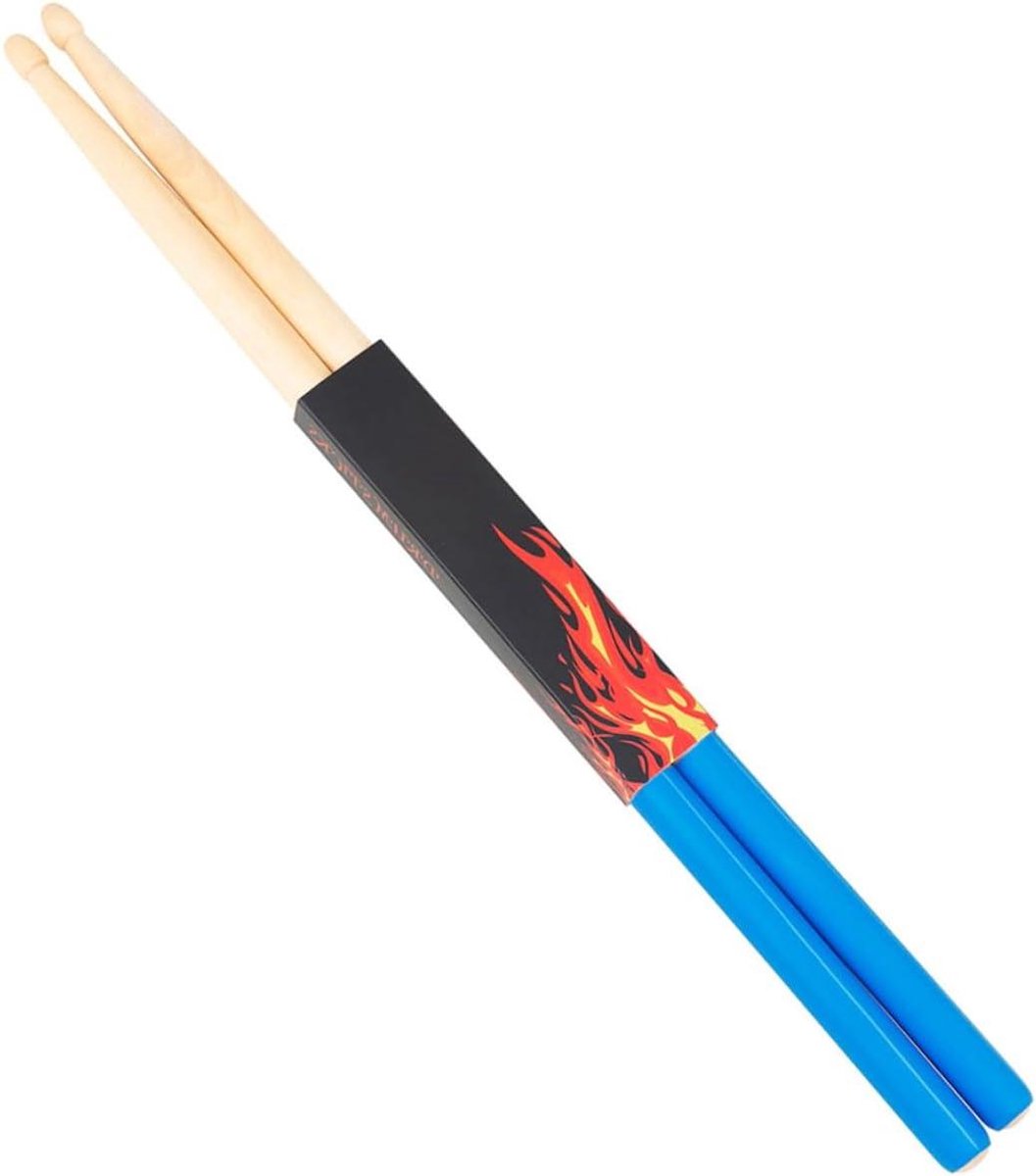Drumstokken - Percussie stokken - Muziek Maken - Comfortabel Antislip Handvat - 40.6 cm - Blauw