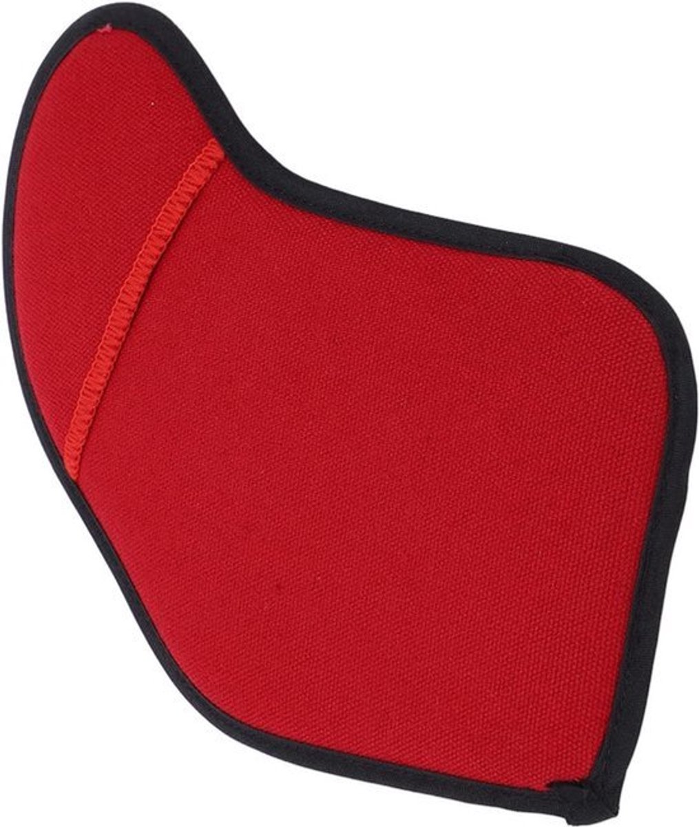 Schouder- en kinsteun pads voor viool - Standaard maat - Rood - Geschikt voor 4/4-3/4 violen
