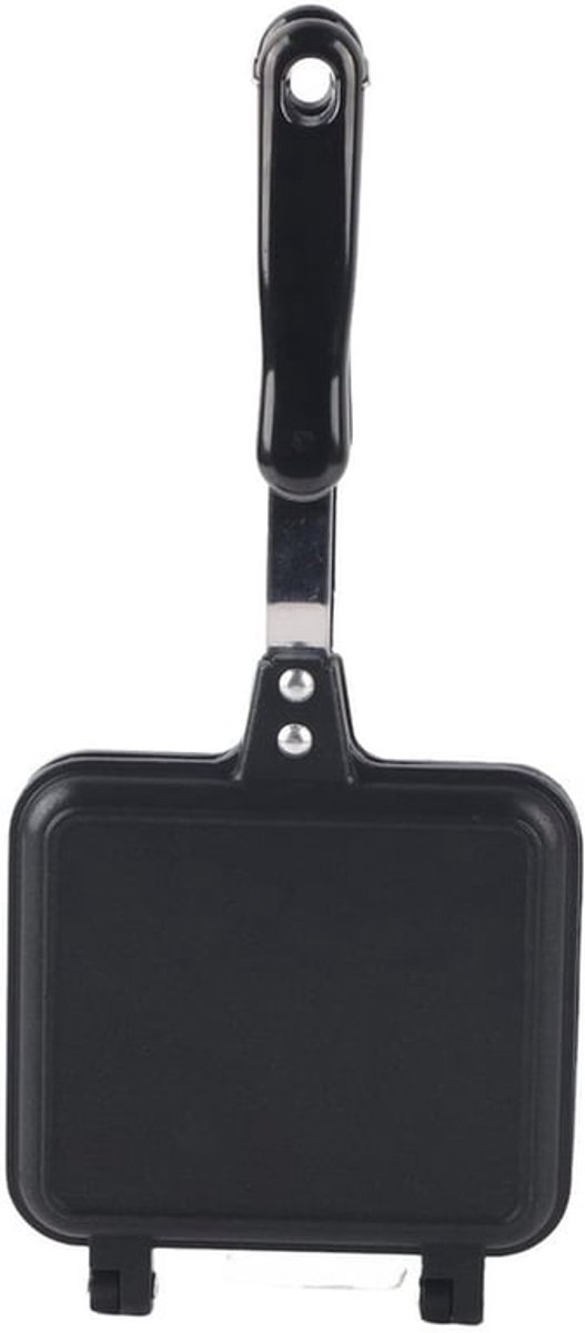 Dubbelzijdige kookpan 16 x 14 cm Multifunctionele koekenpan voor broodrooster