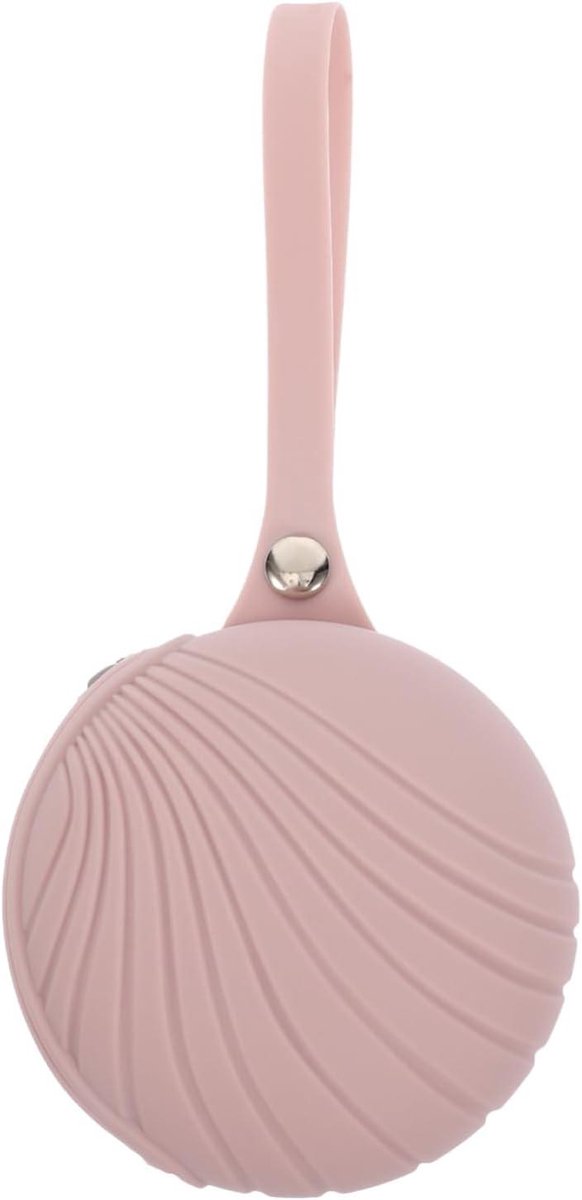Fopspeen Opslagtas - Fopspeenhouder Speentasje - Reizen Baby - Duurzaam Siliconen Materiaal - 21.5 cm - Roze