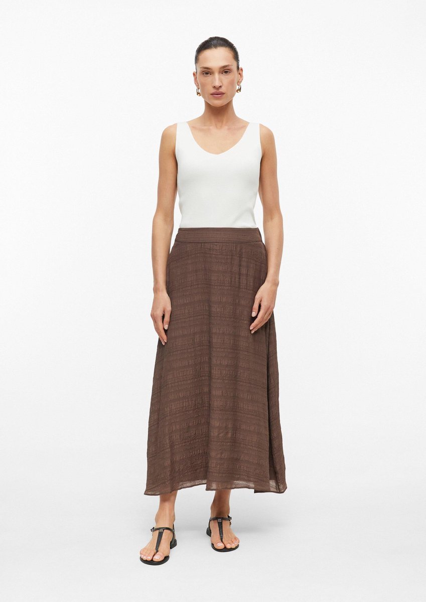 s.Oliver - female - Lange rok in crinkle look
