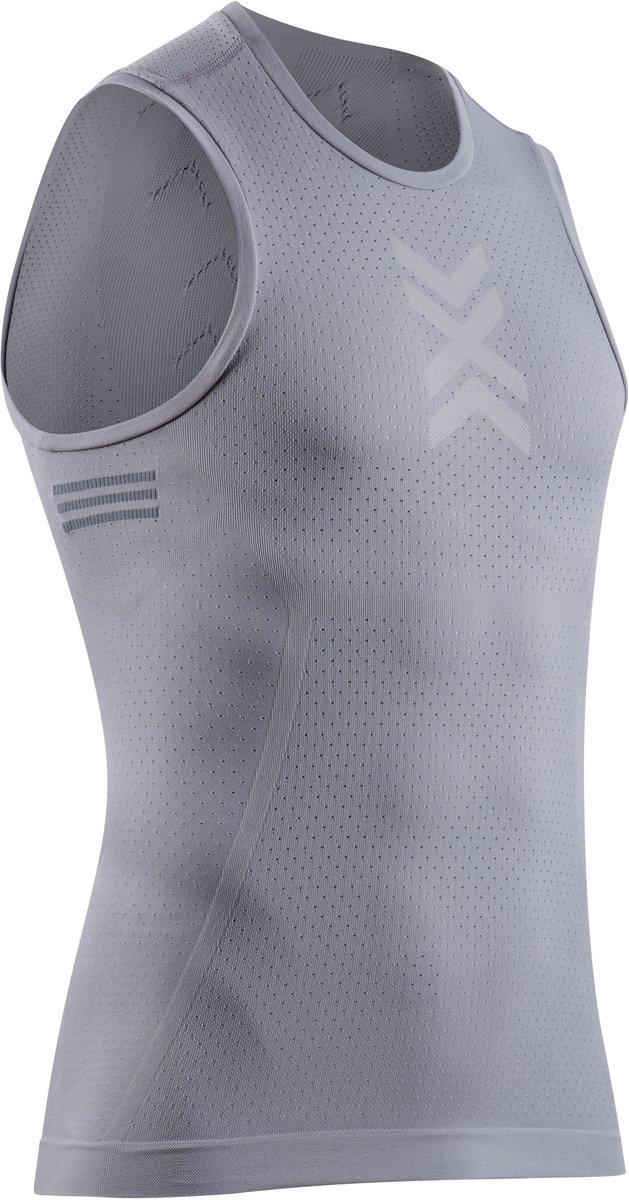 X-Bionic Xceed Ride Baselayer Tanktop Unisex Seal Grey/Silver Grey - S