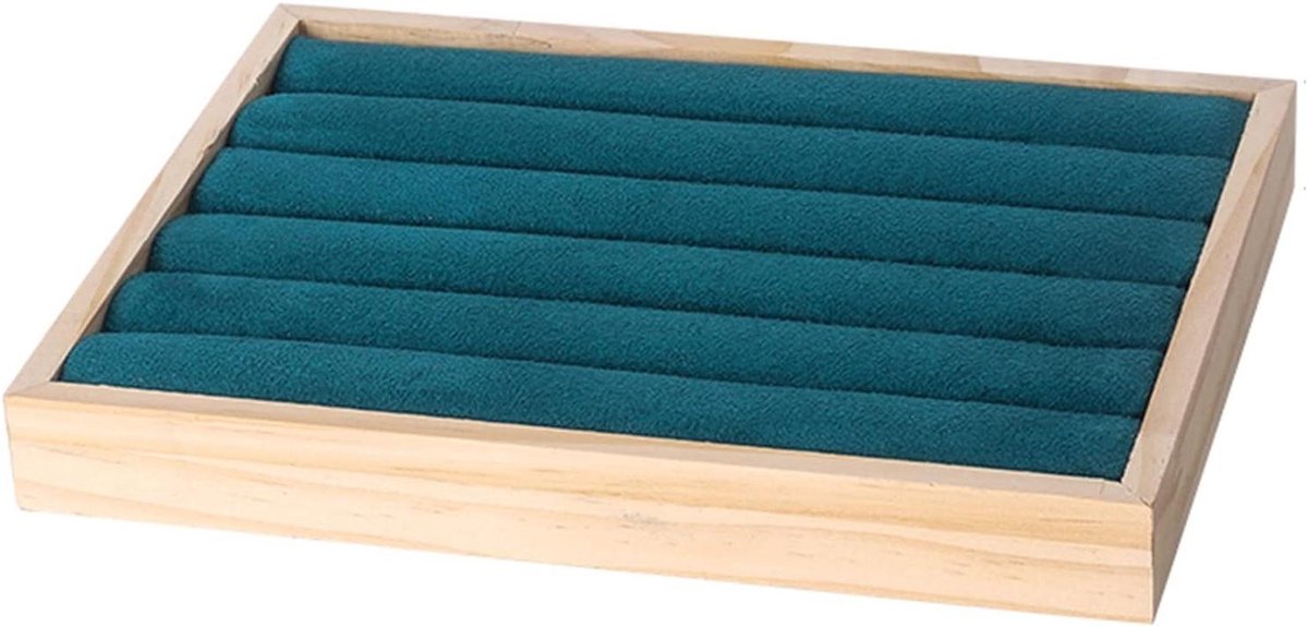 Sieraden Organizer - Lade Inzet - Sieraden Opbergen - Stapelbare Bakjes - 20cm Breed - Grijs