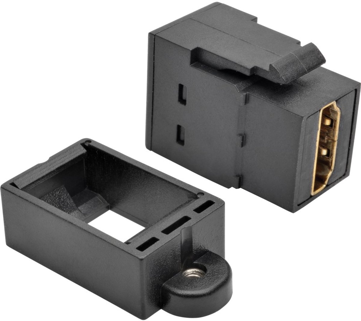 Tripp Lite P164-000-KP-BK HDMI HDMI Zwart kabeladapter/verloopstukje