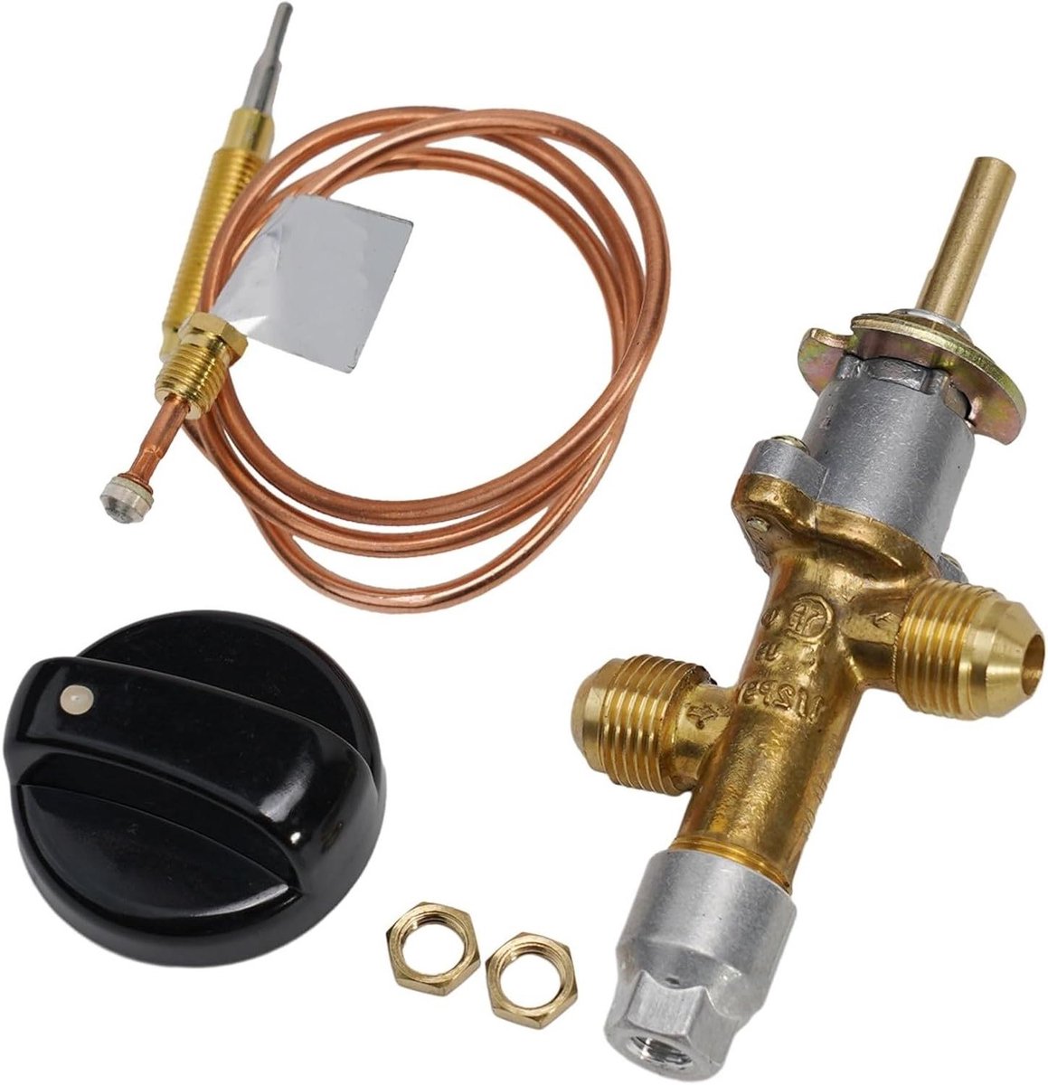 Gasregelklep - Thermokoppel Ventiel - Barbecue Reparatie - Nauwkeurige Vlamregeling - 600 