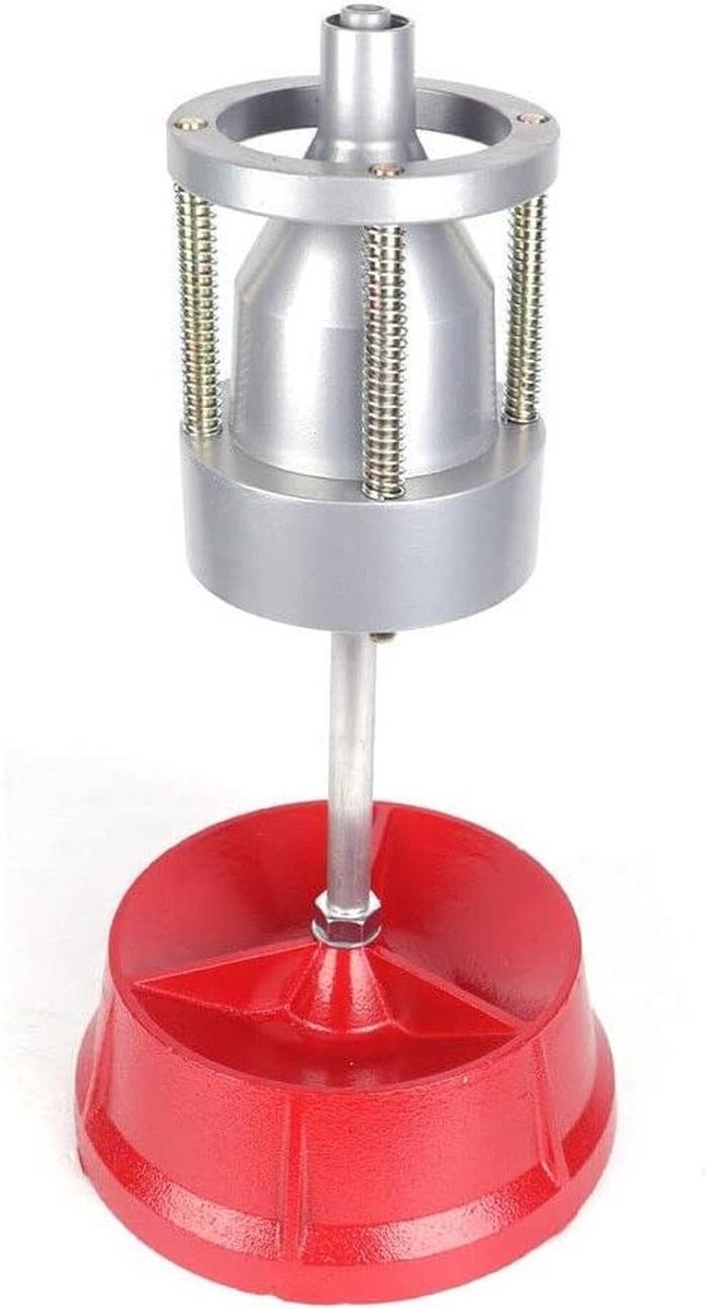 Bandenbalanceermachine - Wiel balancer - Banden uitlijnen - Aluminiumlegering - 1-4 inch naven - Rood Zilver