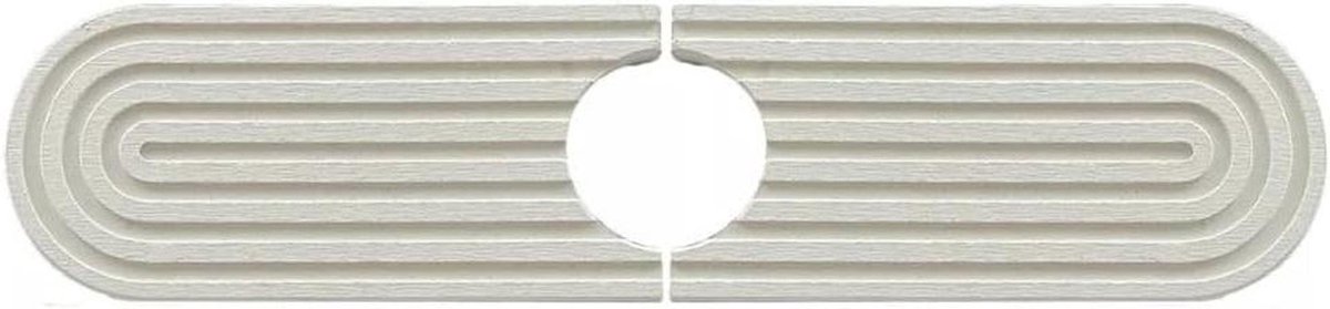 Gootsteen druppelpad - Absorberende mat - Keuken organiseren - Snel drogend - 45 x 10 cm - Wit