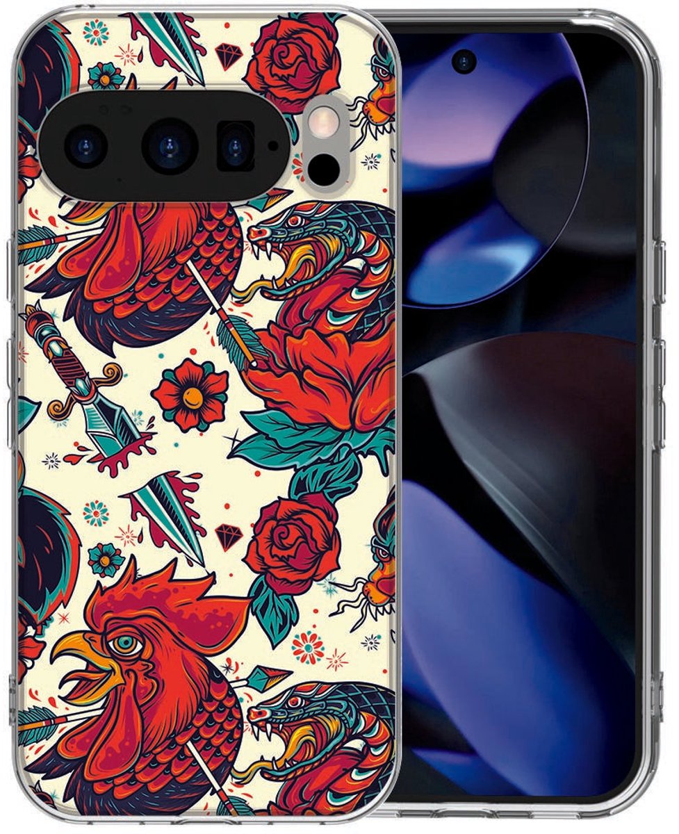 Google Pixel 10 / 10 Pro TPU hoesje Old Skool