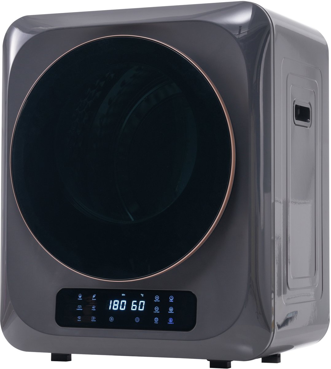 Mini Wasdroger- Wanddroger - Mini Droogkast - 850W - UV Desinfectie - 6 Programma's - Roestvrij Staal - Kleine Ruimtes - 4kg - 6 Functies