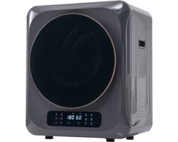 Mini Wasdroger- Wanddroger - Mini Droogkast - 850W - UV Desinfectie - 6 Programma's - Roestvrij Staal - Kleine Ruimtes - 4kg - 6 Functies