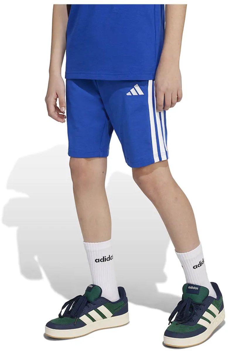 Adidas Essentials Korte Broek 7-8 Years Kinderen Blauw