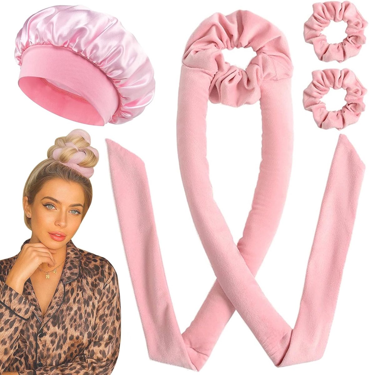 Heatless Curls - Krulspelden - Haar Krullers Zonder Hitte - Snel