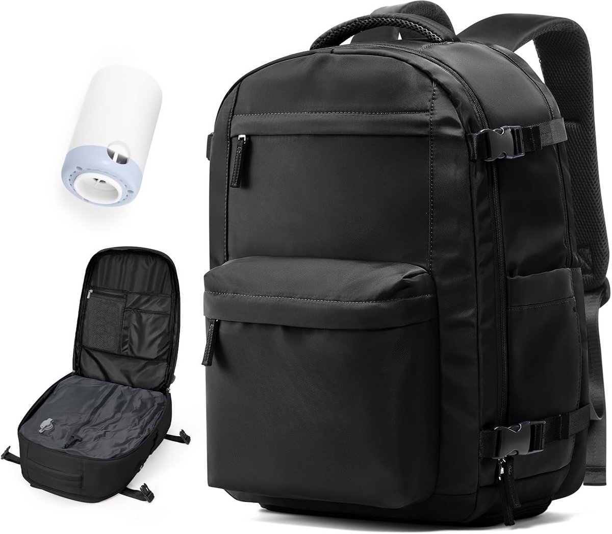 Vacuüm Reisrugzak Handbagage met Pomp voor Vliegtuig en Reizen
