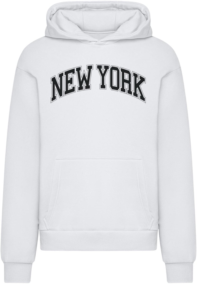 Hoodie Mister Tee New York Fluffy Wit