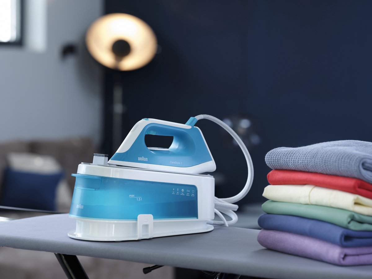 Braun CareStyle 1 IS1013GR - Stoomgenerator - Handmatige instellingen - Auto-off - Groen/Wit – foto 5
