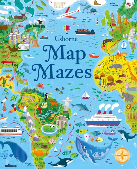 Map Maze Book - cover
