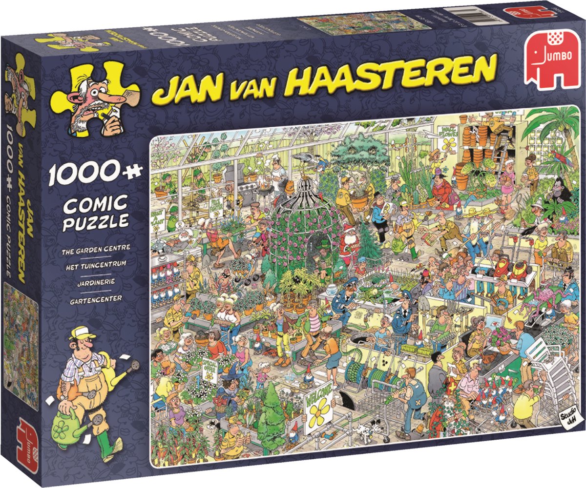 Jan van Haasteren - Het Tuincentrum - 1000 stukjes puzzel - Legpuzzel — afbeelding 8