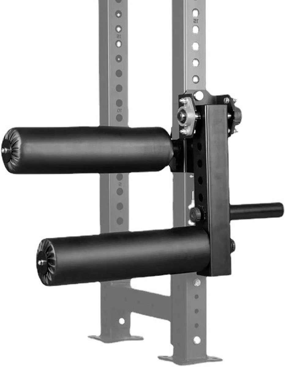 Beenmachine - Fitness Accessoire - Beenspieren Trainen - 8 Verstelbare Posities - 25mm Diameter - Zwart