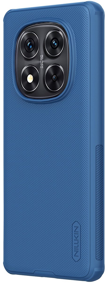 Nillkin, Hoesje geschikt voor Redmi Note 14 Pro Plus 5G - Super Frosted Pro Series Bi-Material, Blauw