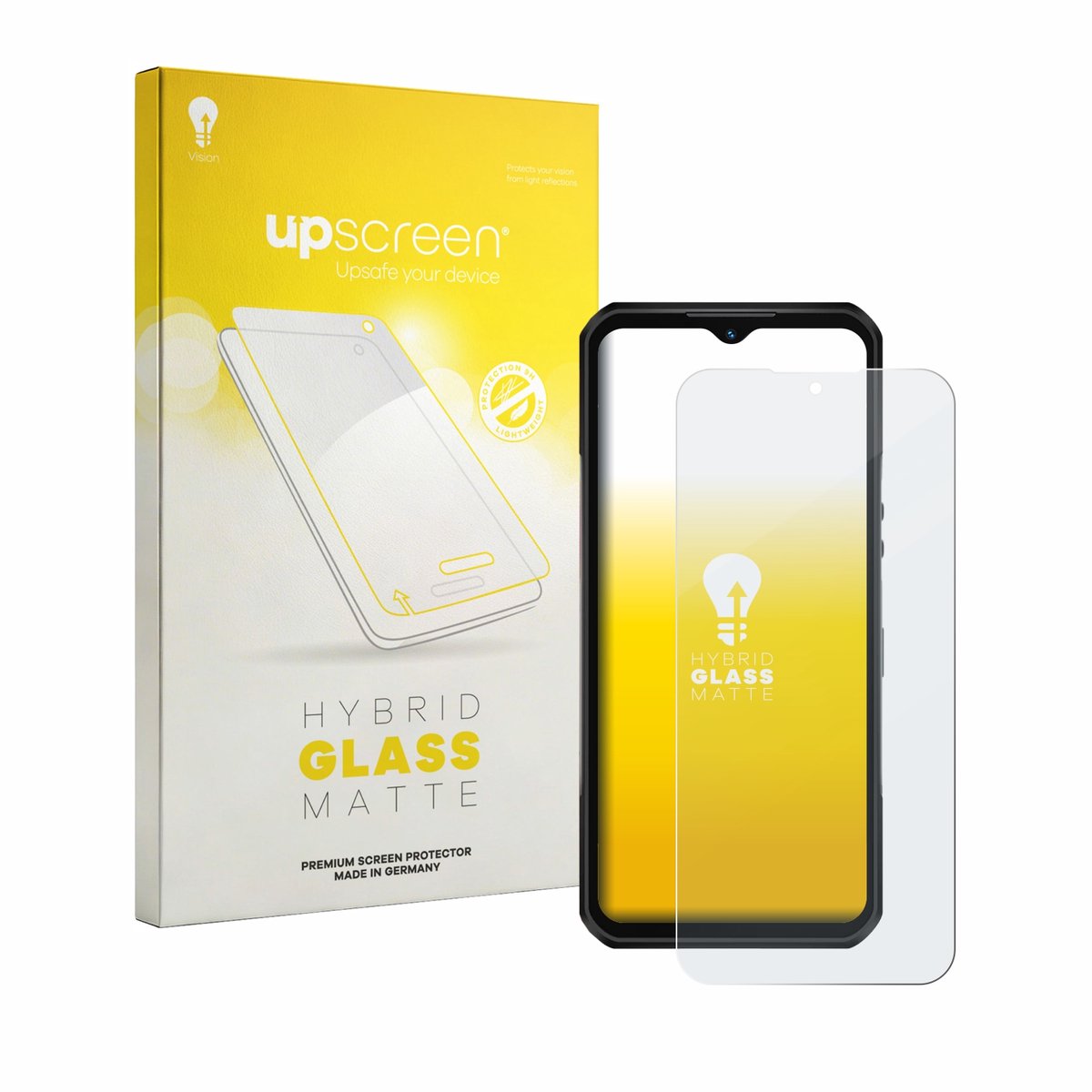 upscreen - Screenprotector voor Oukitel WP66 - Folie Beschermfolie Beschermglas matte