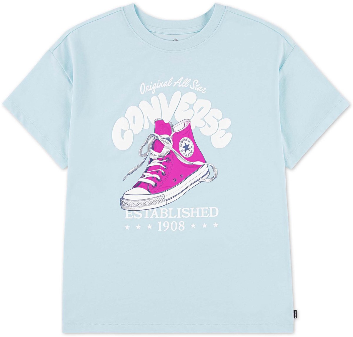T-Shirt Converse Cnvg Sneaker Graphic Bf Tee - Fashion Wear - Kinderen