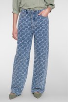 Geisha Jeans Jeans Met Structuur 61006 10 Mid Blue Denim Dames Maat - XXL