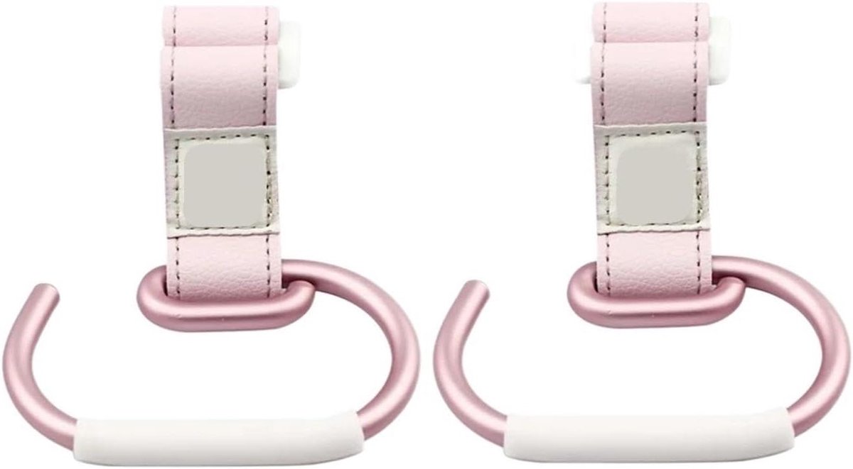 Kinderwagen Haken - Wandelwagen Accessoires - Handsfree Dragen - Eenvoudige Bediening - 4 Stuks - ColorA7
