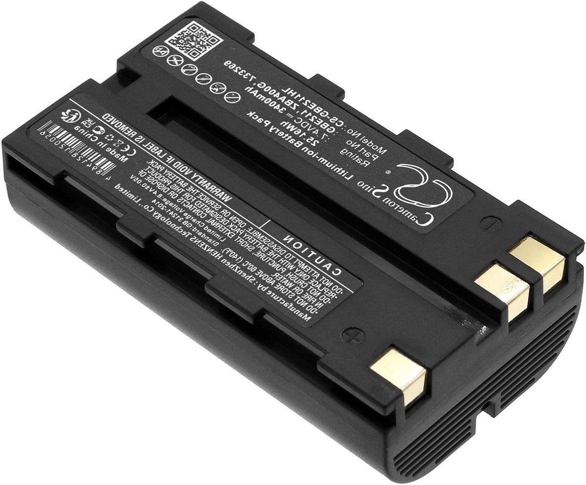Camera Accu - Reserve Batterij - Fotografie - Hoge Capaciteit - 3400 mAh - Zwart