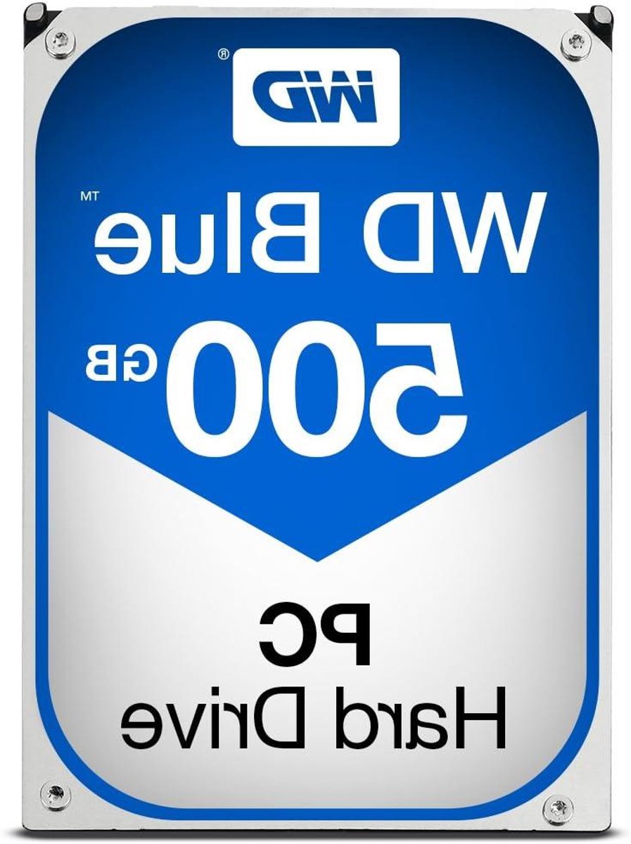 Interne Harde Schijf - HDD Opslag - Pc Prestaties Verbeteren - SATA 6/s Interface - 500 GB - Blauw