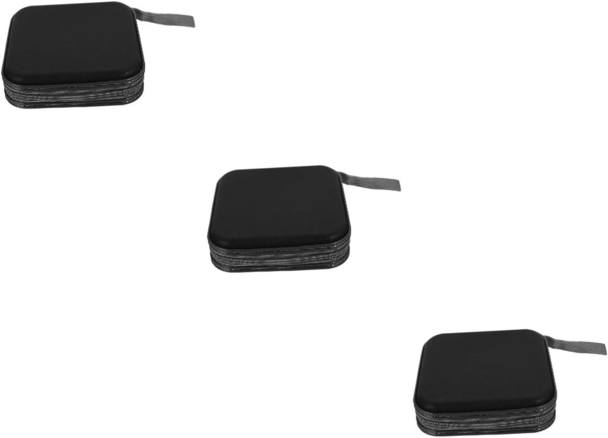 Cd Hoesjes - Cd Portemonnee Cd Organizer - Cd Opslag - Grote Capaciteit - 15.5 x 15.5 x 4.5 cm