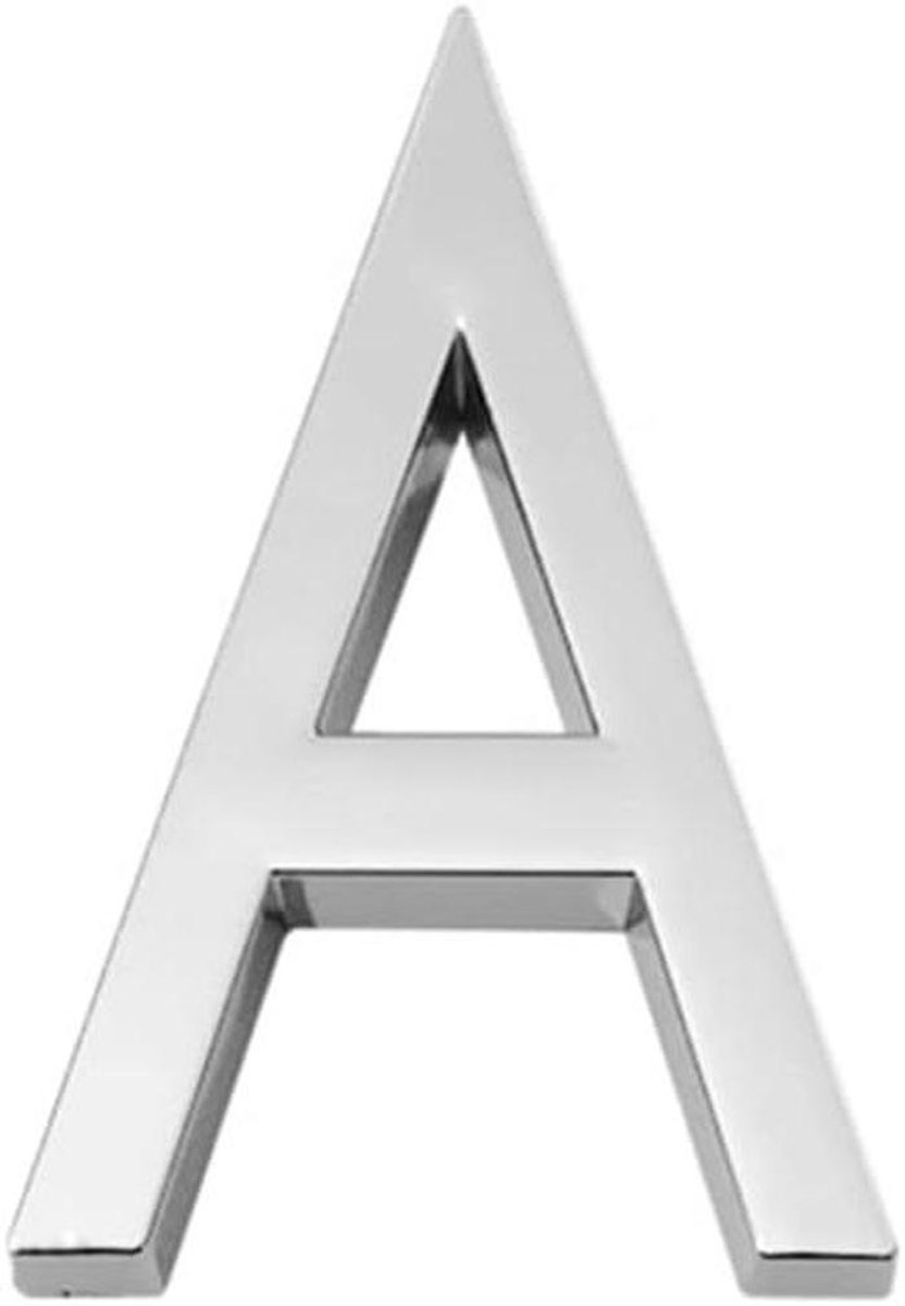 Huisnummerbord - Deurnummer Brievenbus - Huis Nummering - Zelfklevend Waterdicht - 6 cm Hoog - Zwart