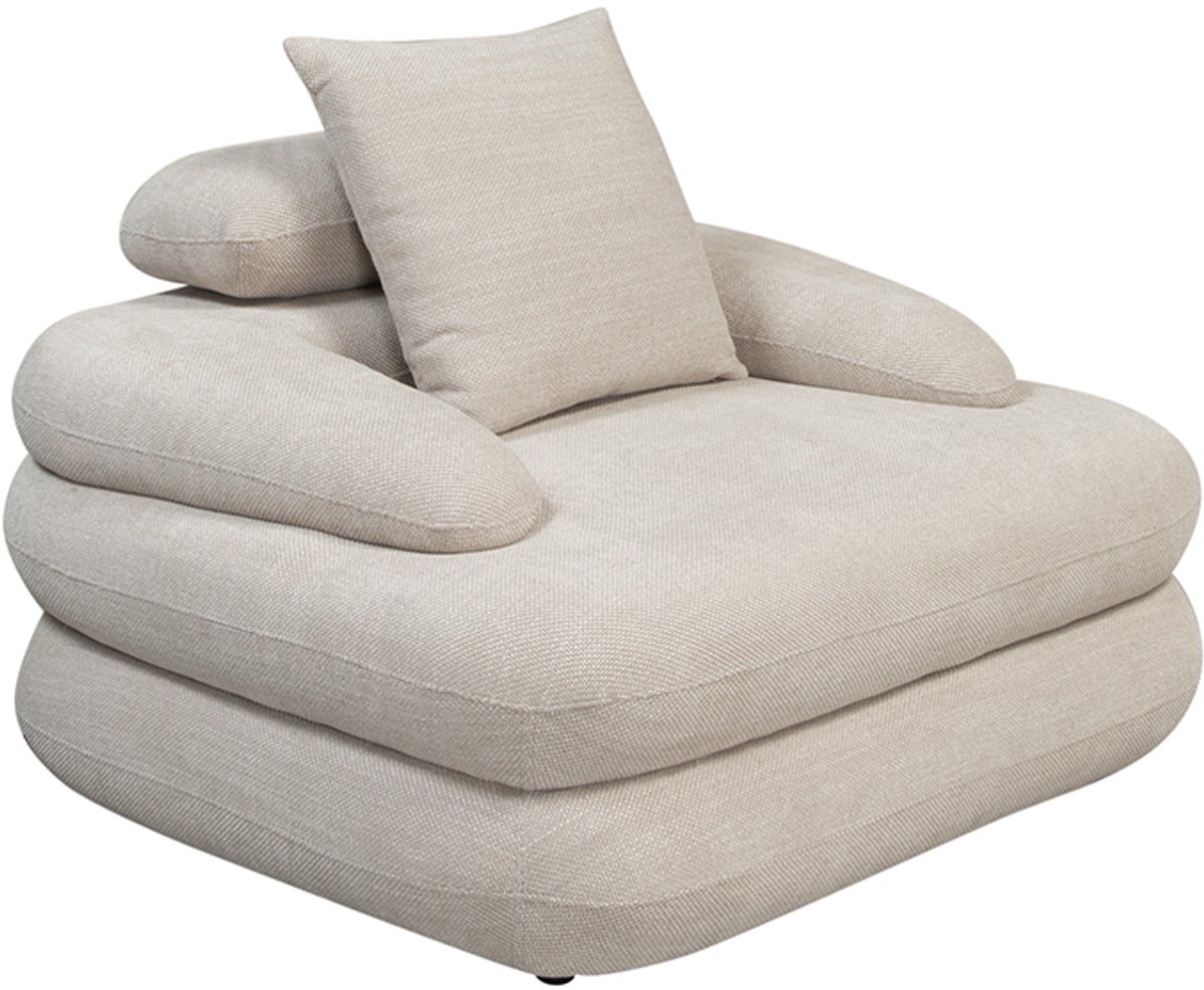 Cairo Lounge Stoel Beige