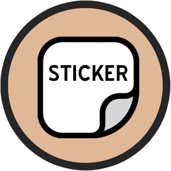 Pictogram/ vinyl sticker | 