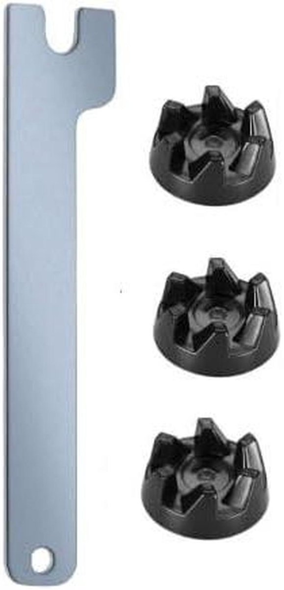 Mixer Koppeling Set Reserveonderdeel Apparaat Reparatie Inclusief Montage Tool 3 Stuks Zwart
