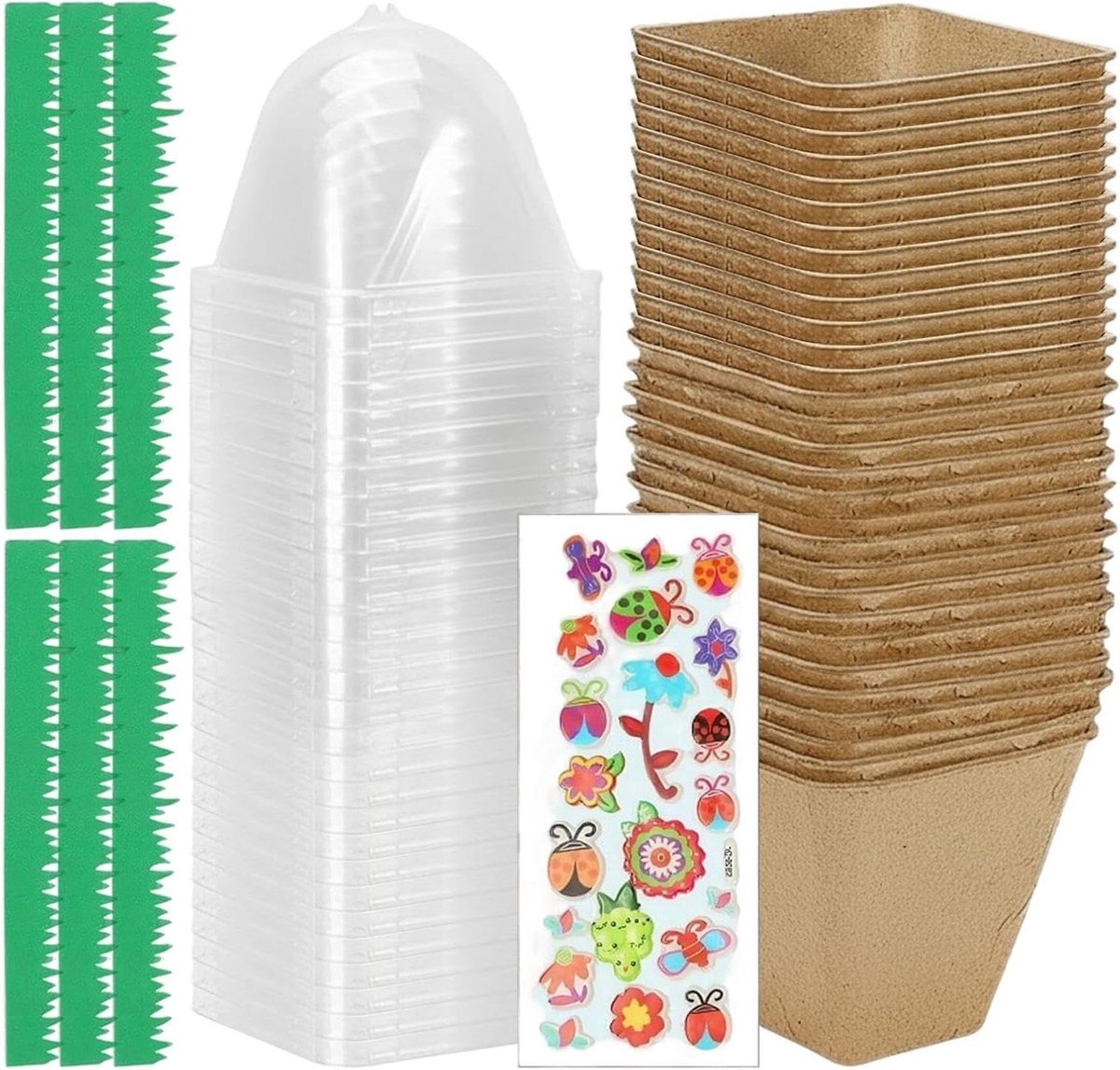 Kinder Planten Kit - Educatieve Tuinset - Buiten Leren - Hands On Ervaring - 26 x 29 x 13 cm