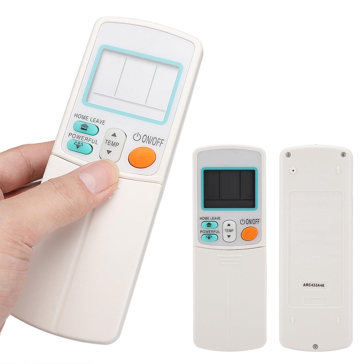 Solidchoice - Dailygoody - Vervanging afstandsbediening - Universele afstandsbediening - Voor airconditioner - Compact formaat - Geschikt voor Daikin - Eenvoud