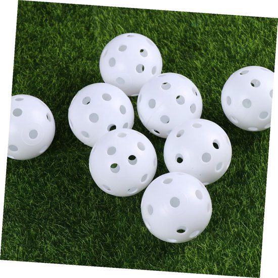 Golf Ballen - Trainingsballen Oefenballen - Golf Training - Lichtgewicht met Beperkte Vlucht - 41mm Diameter - Wit van GOLF — afbeelding 3