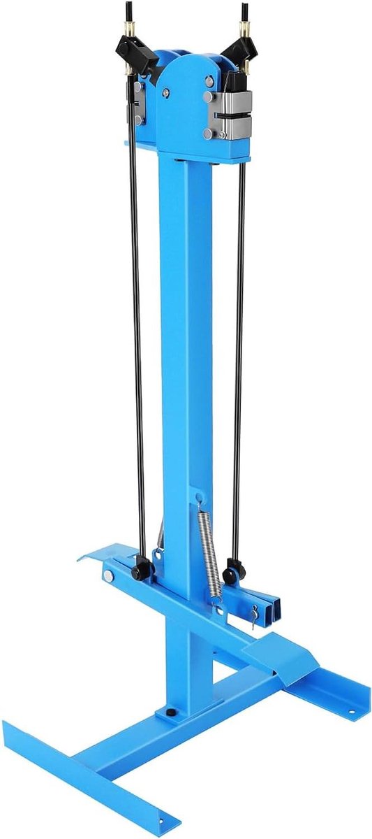 Metaal krimper en rekker - Strookmachine metaal - Metaalbewerking auto - Twee-in-één ontwerp - 12 mm / 18 ga - Blauw