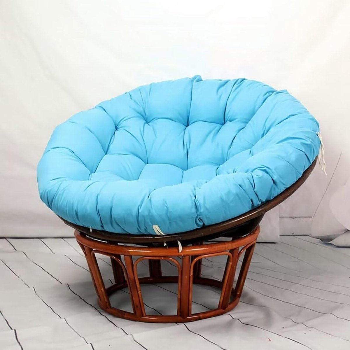 Stoelkussen - Zitkussen Tuinstoel - Comfortabel Zitten - Gevuld PP Katoen - 50 x 50 cm - Beige