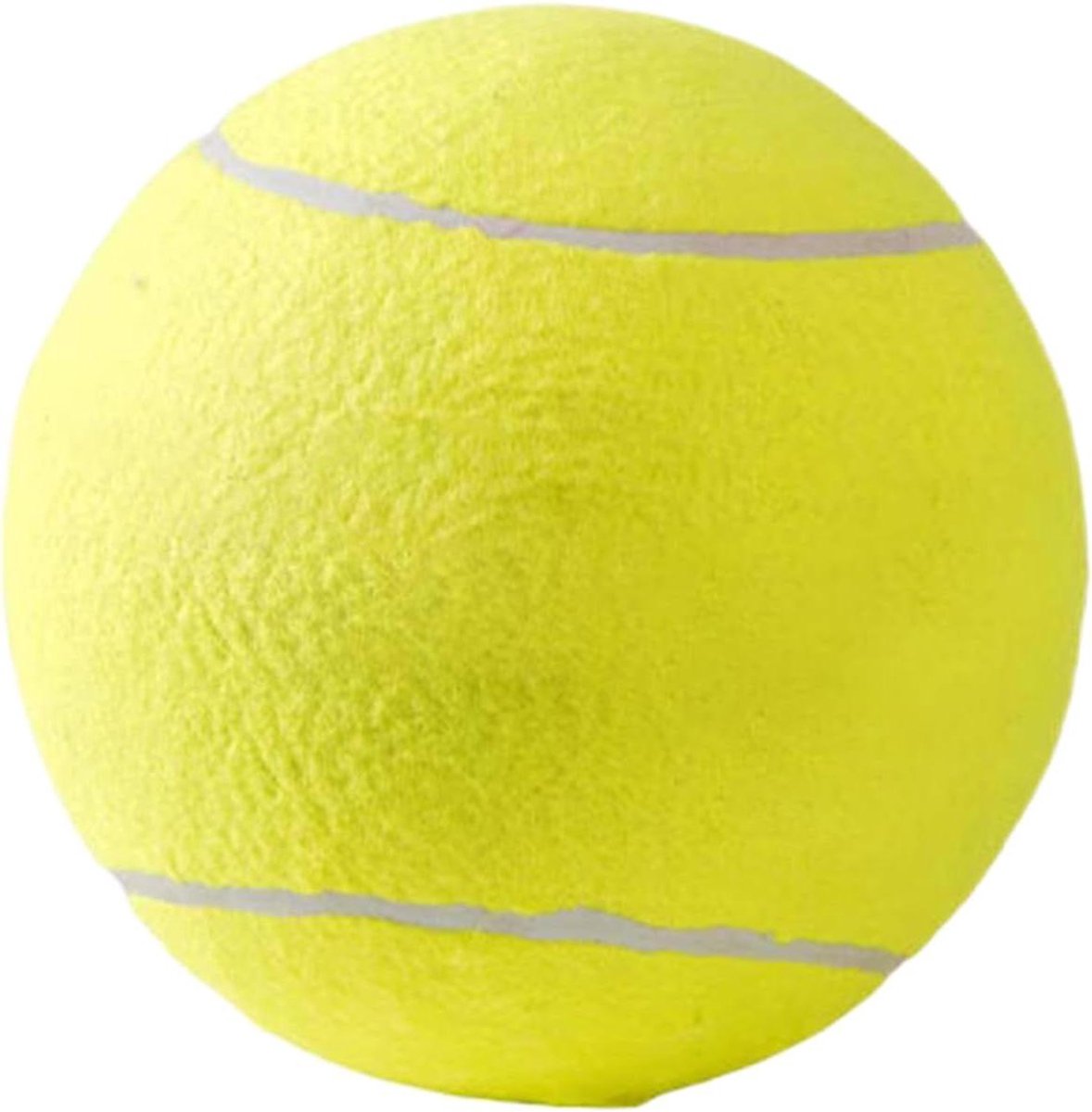 Honden Tennisballen - Huisdier Speelgoed - Actief Spelen - Verdikt Rubber Vilt - 25 x 25 x 3 cm - Geel